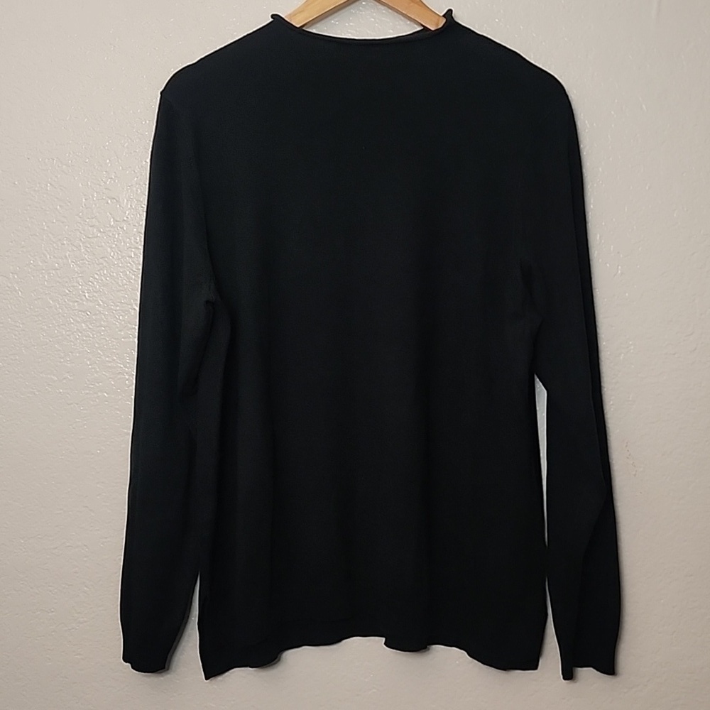 Adrianna Papell Evergreen Mock Turtleneck Sweater